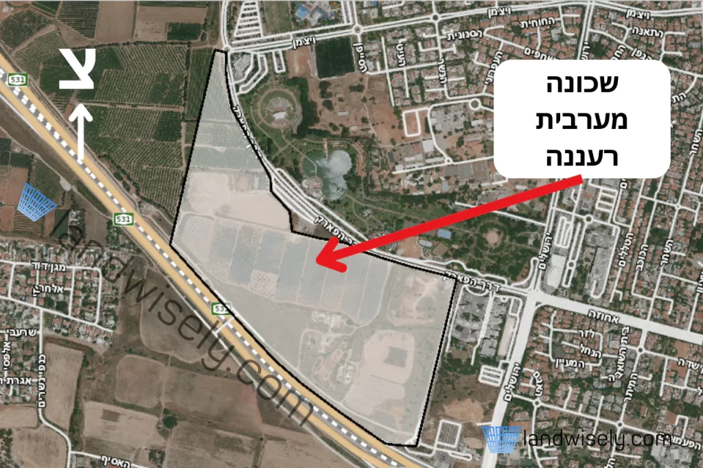 השכונה המערבית רעננה רע\מק\2020 לנדויזלי לנדוויזלי לנדוייזלי לנדווייזלי קרקע להשקעה